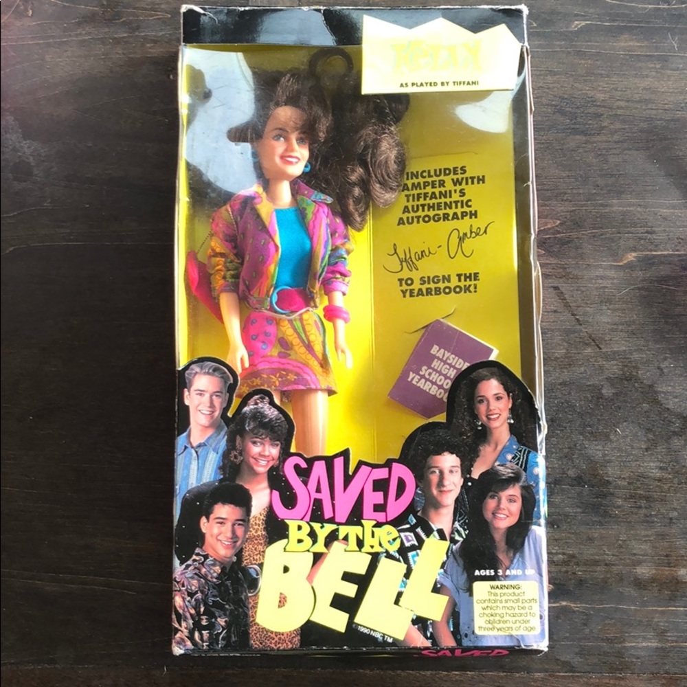 Saved by the Bell Kelly doll by Tiger Toys